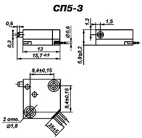 СП5-3 1Вт 2.2кОм фото 3 СП5-3 1Вт 2.2кОм фото 3