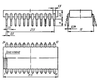 КР134ИД3 микросхема фото 2