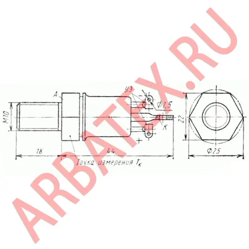 ТО142-63-11 тиристор фото 3