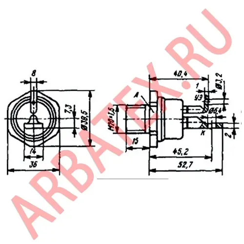 Т15-100-6 тиристор фото 3 Т15-100-6 тиристор фото 3