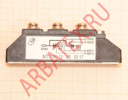 МТТ100-12 модуль тиристорный фото 4 МТТ100-12 модуль тиристорный фото 4