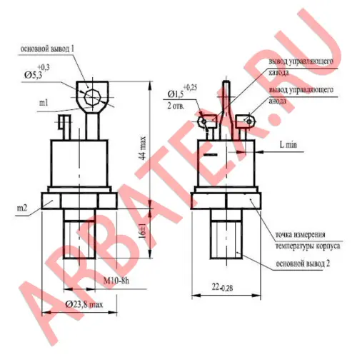 ТСО142-40-7 тиристор фото 3 ТСО142-40-7 тиристор фото 3