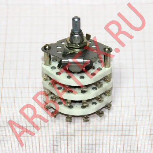 ПГК-11П3Н-15А переключатель галетный фото 4