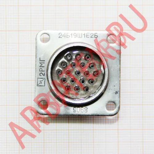 2РМГ24Б19Ш1Е2Б вилка фото фото 2 2РМГ24Б19Ш1Е2Б вилка Разъемы 2РМ, 2РМТ, 2РМГ, 2РМДТ, ОНЦ-РГ фото фото 2