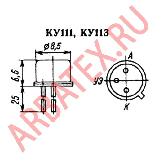 КУ110Б тиристор фото 3 КУ110Б тиристор фото 3