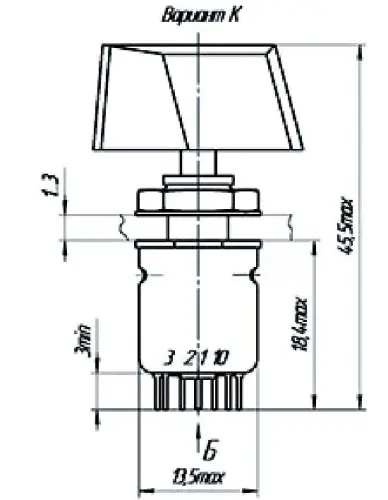 ПР2-5П2НВР переключатель фото 3 ПР2-5П2НВР переключатель фото 3
