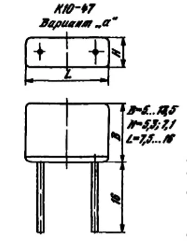 К10-47А 25в 2.2 мкф Н30 фото 3 К10-47А 25в 2.2 мкф Н30 фото 3